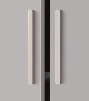 Alloy Geometric Cabinet Pulls & Knobs - Minimalist for Wardrobes - #6 / 1pc
