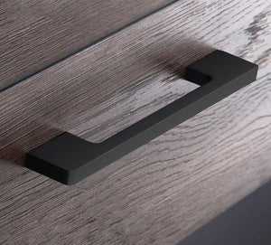Alloy Minimalist Cabinet Pulls & Knobs - Brushed Gold Finish - Brass 224mm / 1pc
