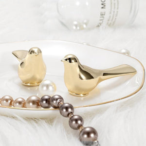 Alloy Modern Cabinet Pulls & Knobs - Gold Finish for DIY Projects - #4 Pink (2pcs) / 1pc