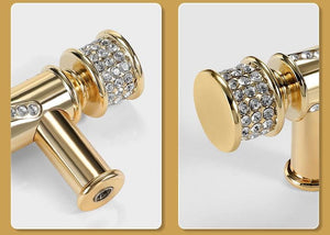 Alloy Round Cabinet Pulls & Knobs - Gold Finish Furniture Hardware - view 5
