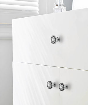 Alloy Round Cabinet Pulls & Knobs - Light Gold Finish for Cabinets - 192mm Brass / 1pc