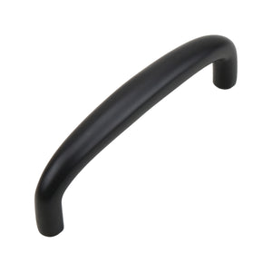 Black curved bridge pull, option No. 2, 105 mm.