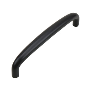 Black curved bridge pull, option No. 2, 135 mm.