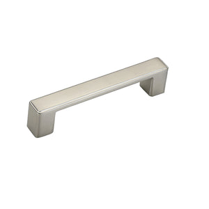 Metal cabinet bar pull, 96 mm silver.