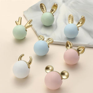 Ceramic Cabinet Pulls & Knobs - White Finish Decorative Hardware - #1 White / 1pc