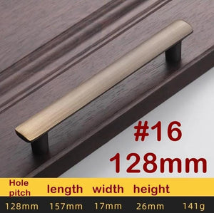Solid Brass Cabinet Pulls & Knobs - Furniture Decorative Hardware - view 3
