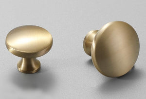 Solid Brass Cabinet Pulls & Knobs - Brass Color Finish for Cabinets - view 6
