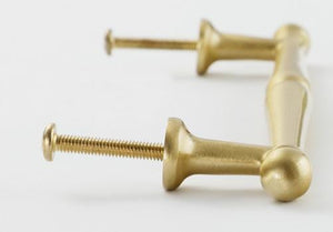 Solid Brass Cabinet Pulls & Knobs - Brass Color Finish for Cabinets - view 9