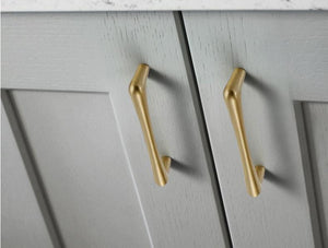 Solid Brass Cabinet Pulls & Knobs - Brass Color Finish for Cabinets - view 6