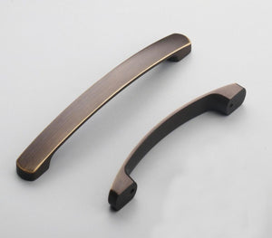 Solid Brass Cabinet Pulls & Knobs - Furniture Decorative Hardware - #17 - 96mm / 1pc
