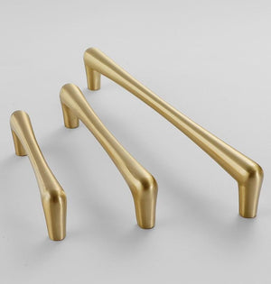 Solid Brass Cabinet Pulls & Knobs - Brass Color Finish for Cabinets - view 8