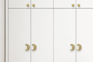 Solid Brass Cabinet Pulls & Knobs - Gold Finish Furniture Hardware - view 6