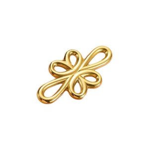 Solid Brass Floral Cabinet Pulls & Knobs - Gold Finish for Cabinets - #12 / 1pc