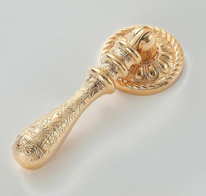 Solid Brass Drop Ring Door Knocker Ring Pulls - Gold Finish Hardware - #11 86mm / 1pc