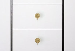 Solid Brass Butterfly Cabinet Pulls & Knobs - Gold Finish Hardware - view 7