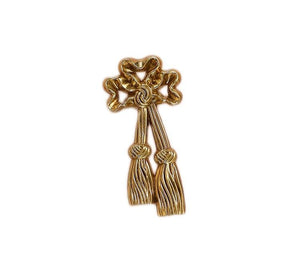 Solid Brass Floral Cabinet Pulls & Knobs - Gold Finish for Cabinets - view 5