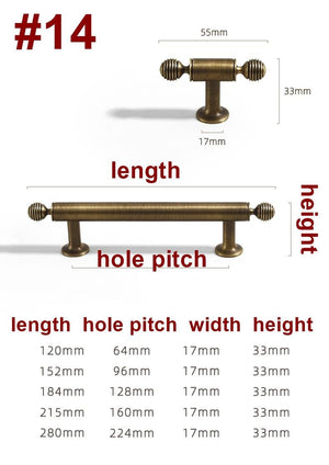 Solid Brass Cabinet Cup Pulls - Antique Bronze Finish for Cabinets - #6 / 1pc