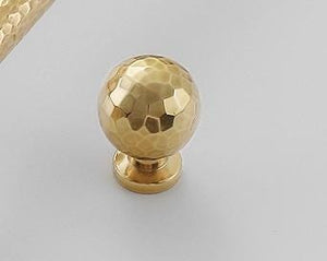 Solid Brass Vintage Cabinet Pulls & Knobs - Gold Finish Hardware - view 7