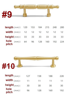 Solid Brass Cabinet Cup Pulls - Furniture for Cabinets & Drawers - #4 / 1pc