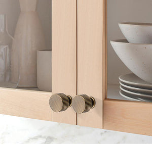 Solid Brass Round Cabinet Pulls & Knobs - Bronze Finish Hardware - view 9
