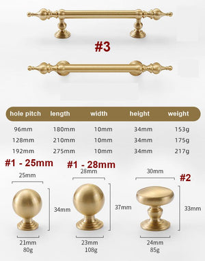 Solid Brass Ornate Cabinet Pulls & Knobs - Polished Silver Finish - #1 - 28mm / 1pc