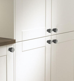 Alloy Knurled Cabinet Pulls & Knobs - Bronze Finish for Wardrobes - 192mm Coffee / 1pc