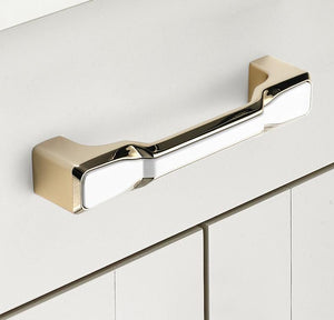 Alloy Minimalist Cabinet Pulls & Knobs - White Finish for Cabinets - #5 - 192mm / 1pc