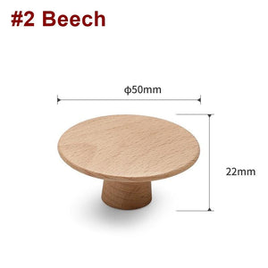 Wood Cabinet Pulls & Knobs - Minimalist Hardware for DIY Projects - view 4