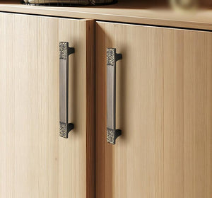 Solid Brass Round Cabinet Pulls & Knobs - Matte Gold Finish Hardware - view 9