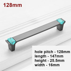 Alloy Art Deco Cabinet Pulls & Knobs - Furniture for DIY Projects - 192mm / 1pc