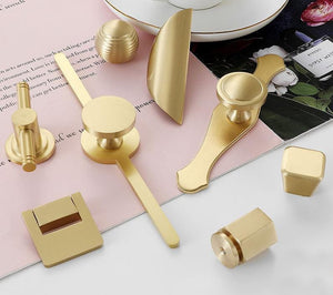 Solid Brass Cabinet Cup Pulls - Furniture for Cabinets & Drawers - #3 - 110mm / 1pc