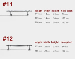 Solid Brass Cabinet Cup Pulls - Silver Finish Decorative Hardware - #3 - 25mm / 1pc