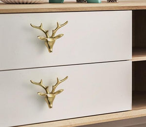 Solid Brass Cabinet Pulls & Knobs - Gold Finish Furniture Hardware - view 8