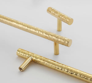 Solid Brass Cabinet Pulls & Knobs - Gold Finish Furniture Hardware - No.8 305mm / 1pc