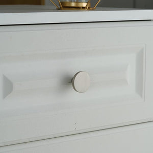 Solid Brass Knurled Cabinet Pulls & Knobs - Industrial Hardware - #4 - 32mm Round / 1pc
