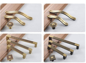Solid Brass Square Cabinet Pulls & Knobs - Black Finish Hardware - #2 Coffee 96mm / 1pc