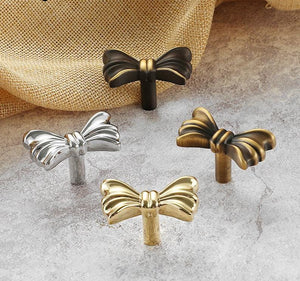 Solid Brass Vintage Cabinet Pulls & Knobs - Antique Bronze Finish - view 6