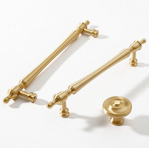 Solid Brass Vintage Cabinet Pulls & Knobs - Antique Bronze Finish - #3 Bronze 128mm / 1pc