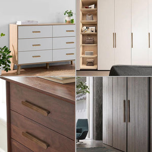 Wood Cabinet Pulls & Knobs - Minimalist Hardware for DIY Projects - 320mm Oak / 1pc