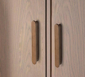 Wood Cabinet Pulls & Knobs - Minimalist Hardware for DIY Projects - 320mm Walnut / 1pc