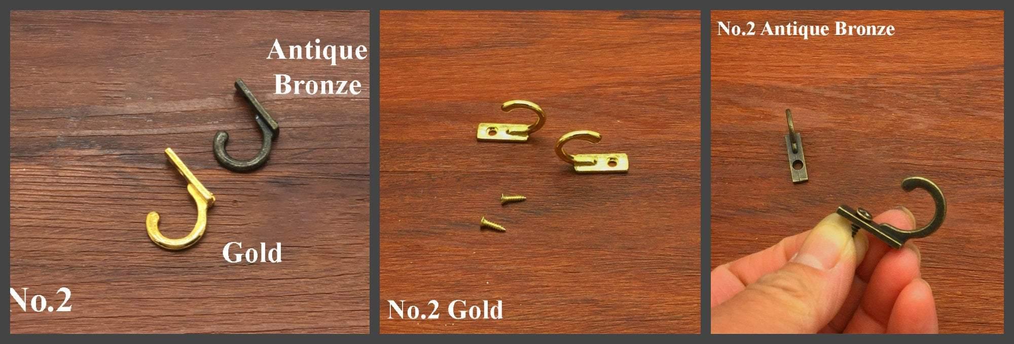 Clothes Coat Robe Bathroom Towel Wall Hook Key Hanger Chinese Ancient Vintage Antique Bronze Gold Silver Furniture Hardware Decorative Decor