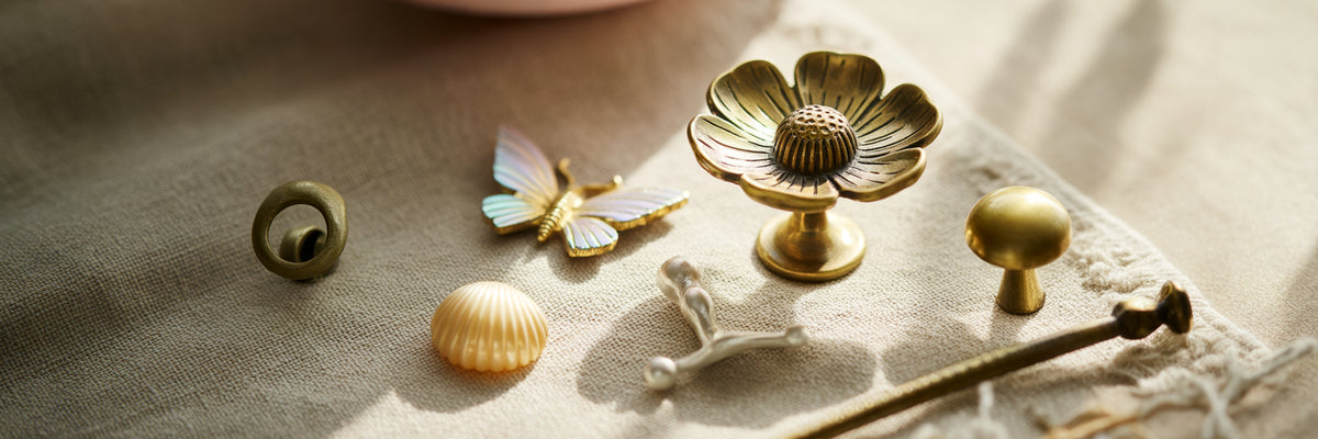 Whimsical cabinet hardware selection guide