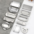 Alloy Geometric Cabinet Edge Pulls - Minimalist Furniture Hardware - #1 - 35mm / 1pc