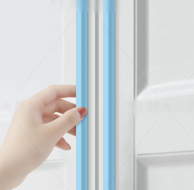 Alloy Geometric Cabinet Pulls & Knobs - Minimalist for Wardrobes - 220mm Blue / 1pc