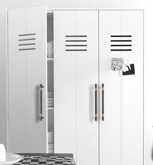 Alloy Industrial Cabinet Pulls & Knobs - Brushed Gold Finish - view 9
