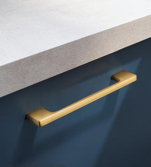 Alloy Minimalist Cabinet Pulls & Knobs - Matte Gold Finish Hardware - view 8