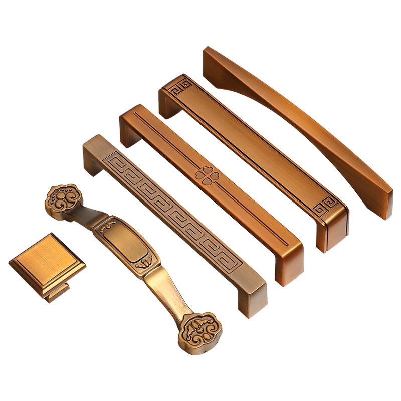 Alloy Oriental Cabinet Pulls & Knobs - Bronze Finish for Cabinets - #3 - 128mm / 1pc