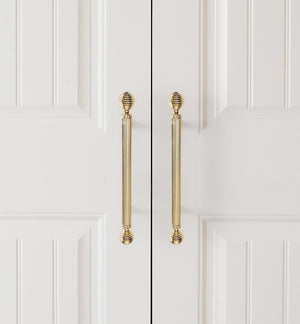 Alloy Round Cabinet Pulls & Knobs - Black Finish Furniture Hardware - view 9