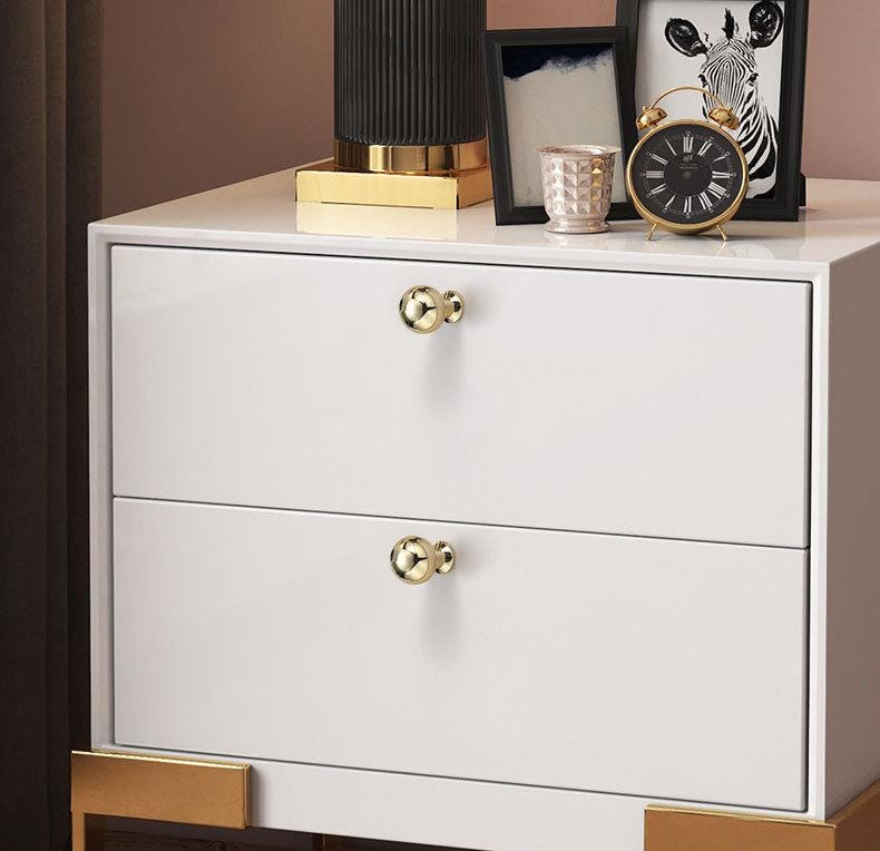 Alloy Round Cabinet Pulls & Knobs - Brushed Nickel Finish Hardware - view 10