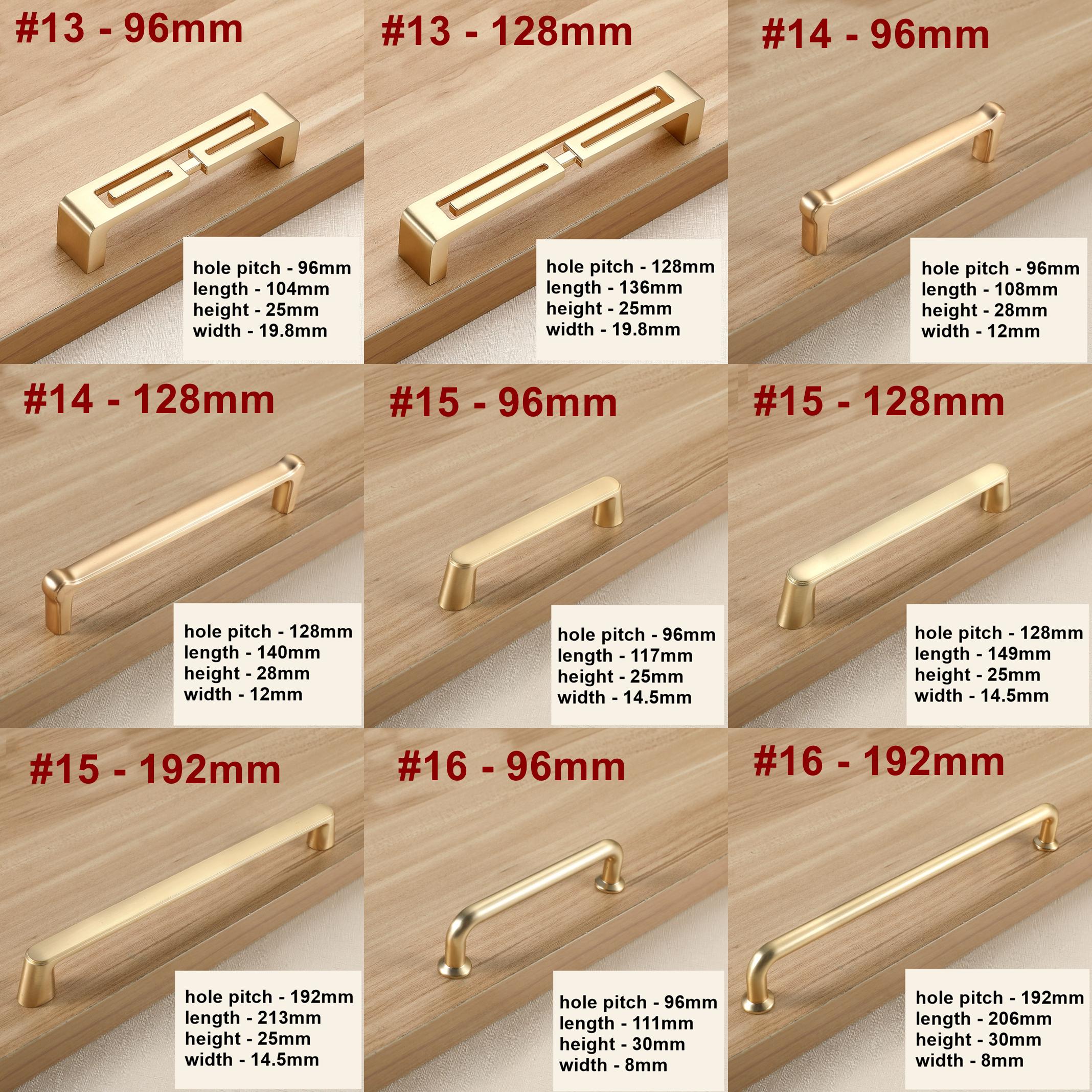 Alloy Round Cabinet Ring Pulls - Matte Gold Finish for Wardrobes - #4 / 1pc